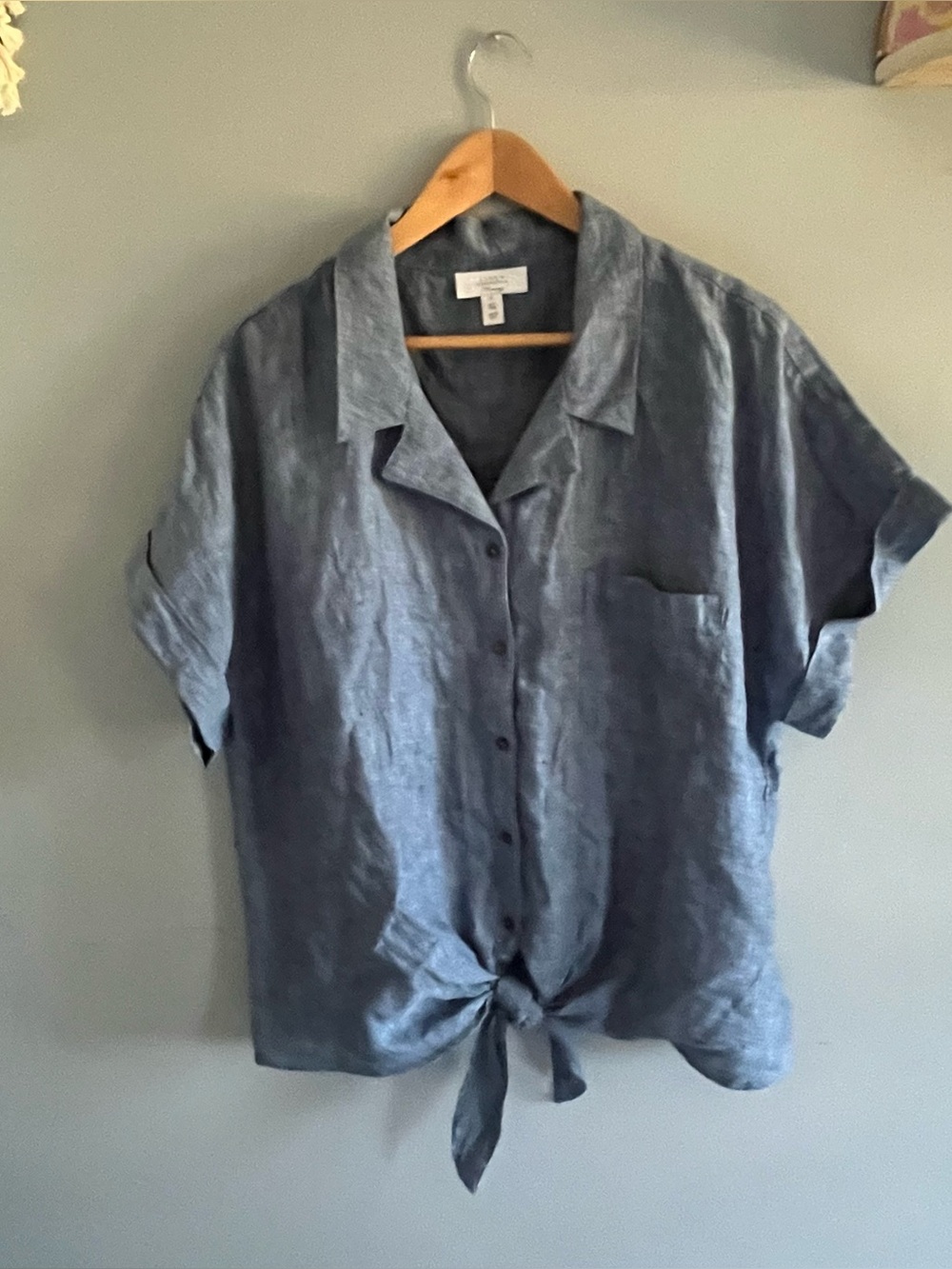 Charter Club Luxury Linen Top